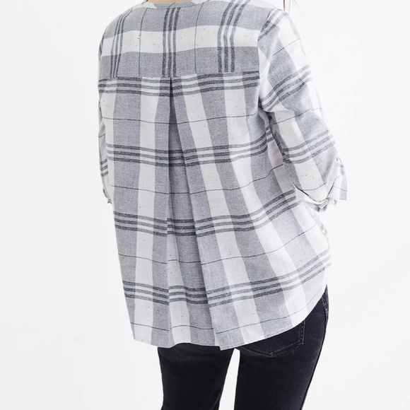 Madewell flannel button-up - Picture 5 of 5